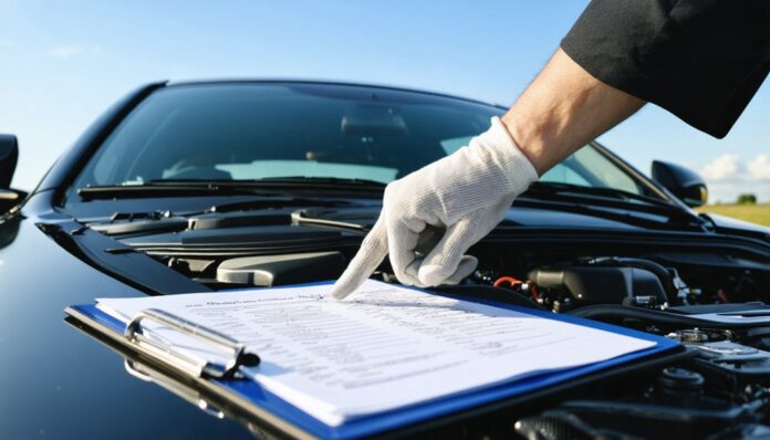 pre owned vehicle inspection checklist